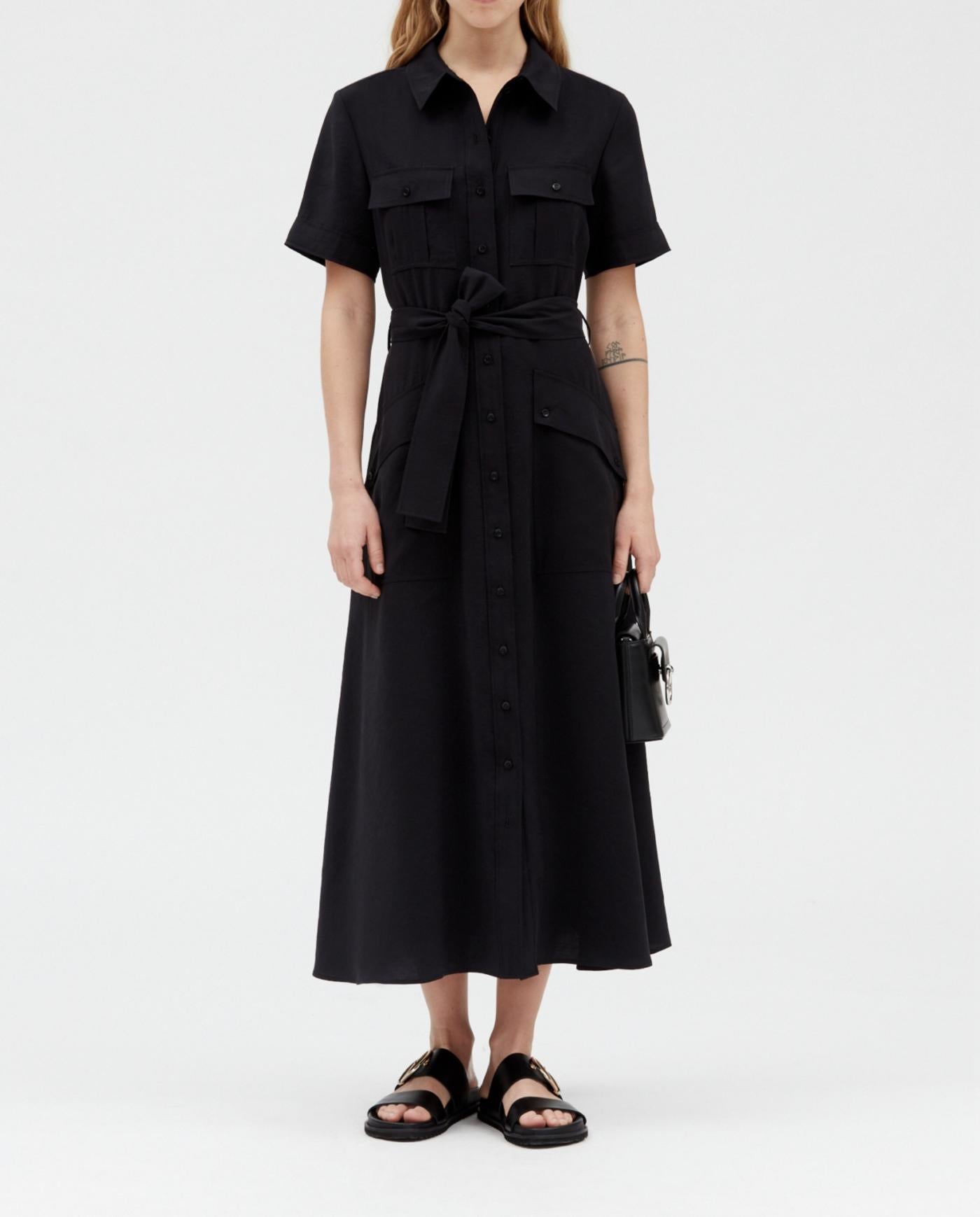 Claudie Pierlot - Robe C&T - Repos - Noir