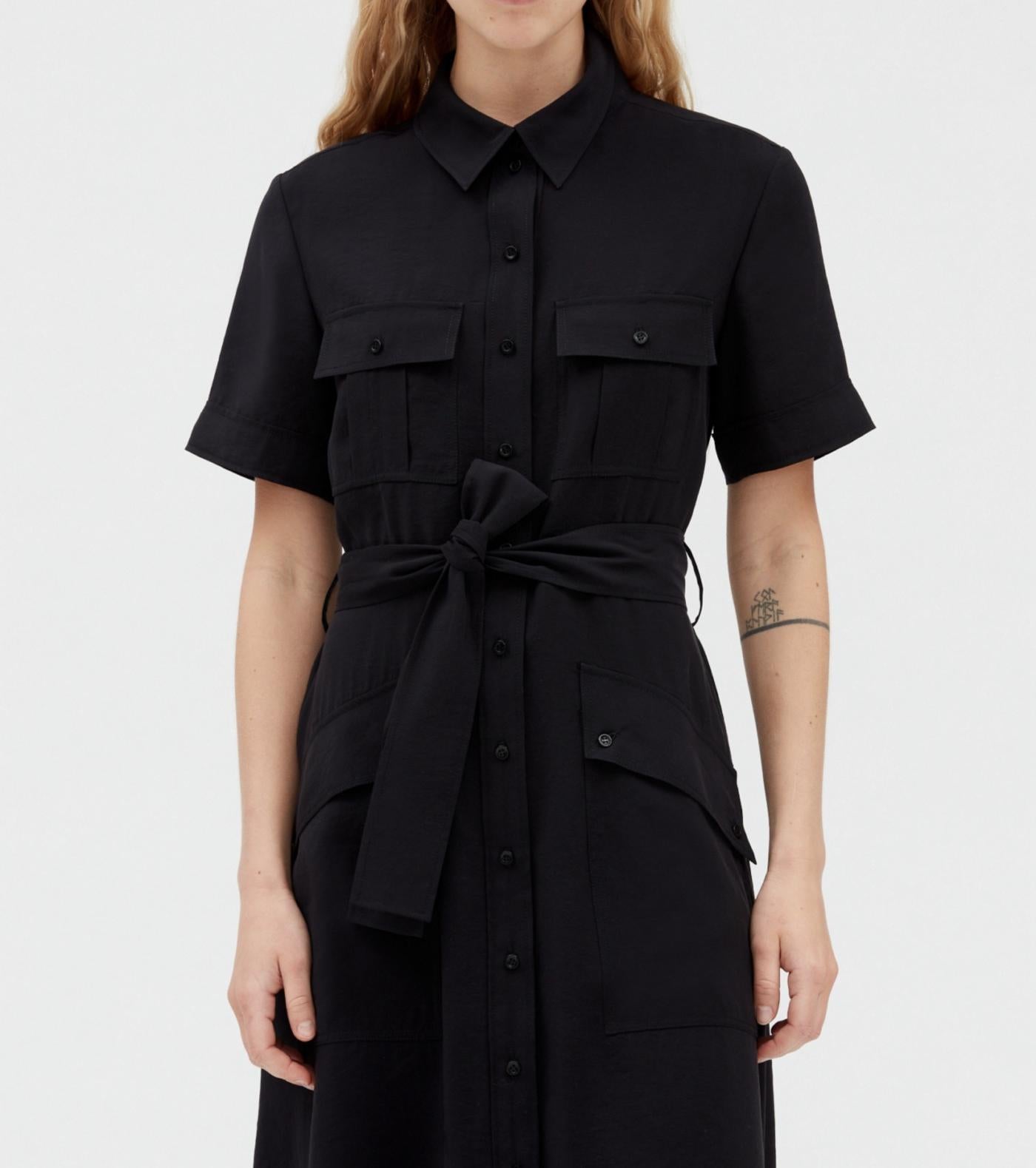 Claudie Pierlot - Robe C&T - Repos - Noir