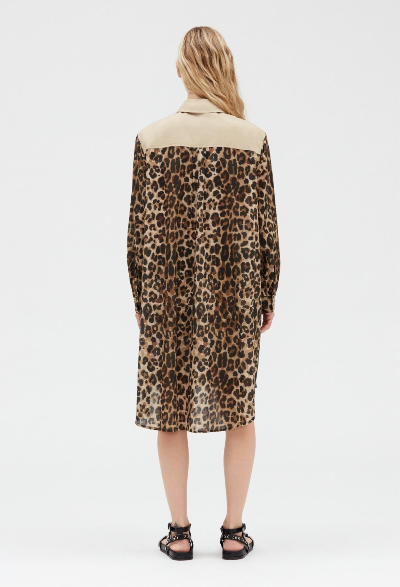 Claudie Pierlot - Robe C&T - Raban - Print Fonce