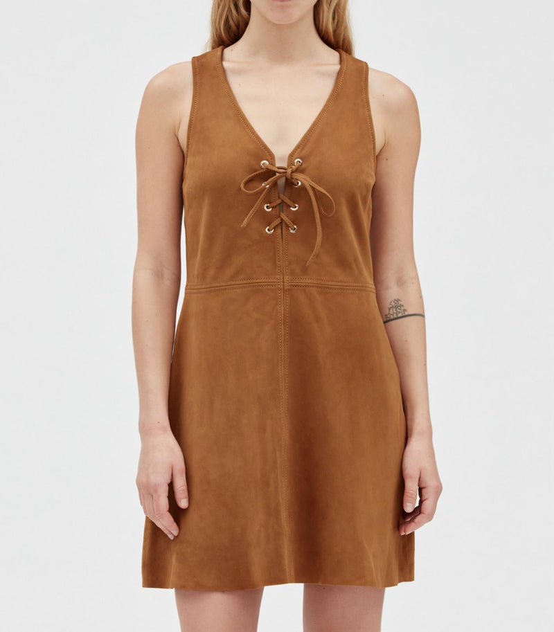 Robe Cuir - Cook - Camel