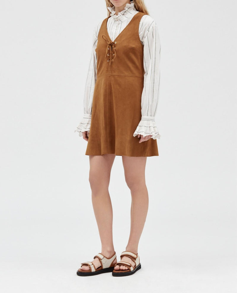 Robe Cuir - Cook - Camel