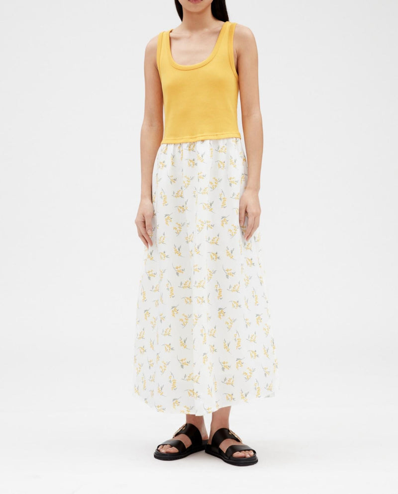 Claudie Pierlot - Vestido de punto - Tinamimosa - Estampado ligero