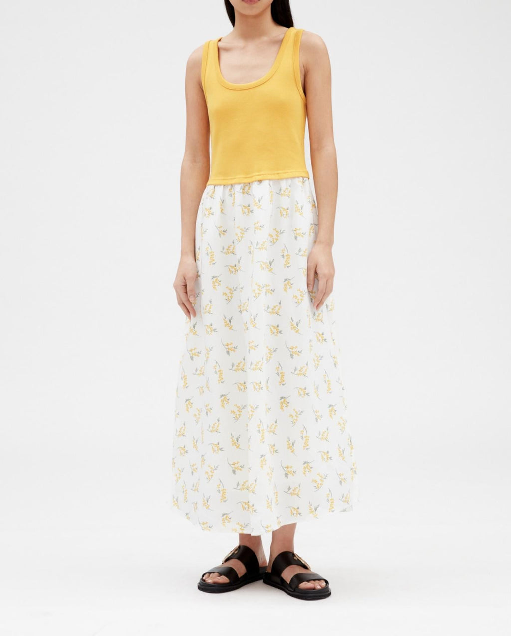 Claudie Pierlot - Vestido de punto - Tinamimosa - Estampado ligero