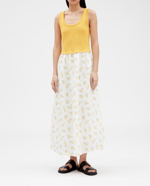 Vestido de Punto - Tinamimosa - Estampado Ligero