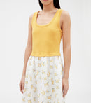 Claudie Pierlot - Vestido de punto - Tinamimosa - Estampado ligero