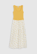 Claudie Pierlot - Vestido de punto - Tinamimosa - Estampado ligero