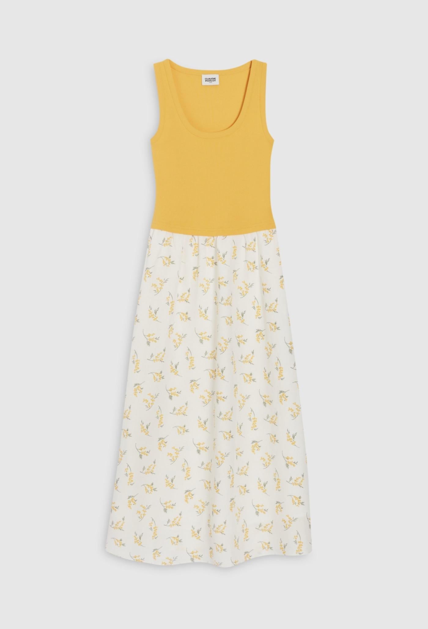 Claudie Pierlot - Vestido de punto - Tinamimosa - Estampado ligero