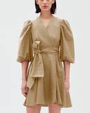 Claudie Pierlot - Raymonde dress - Camel