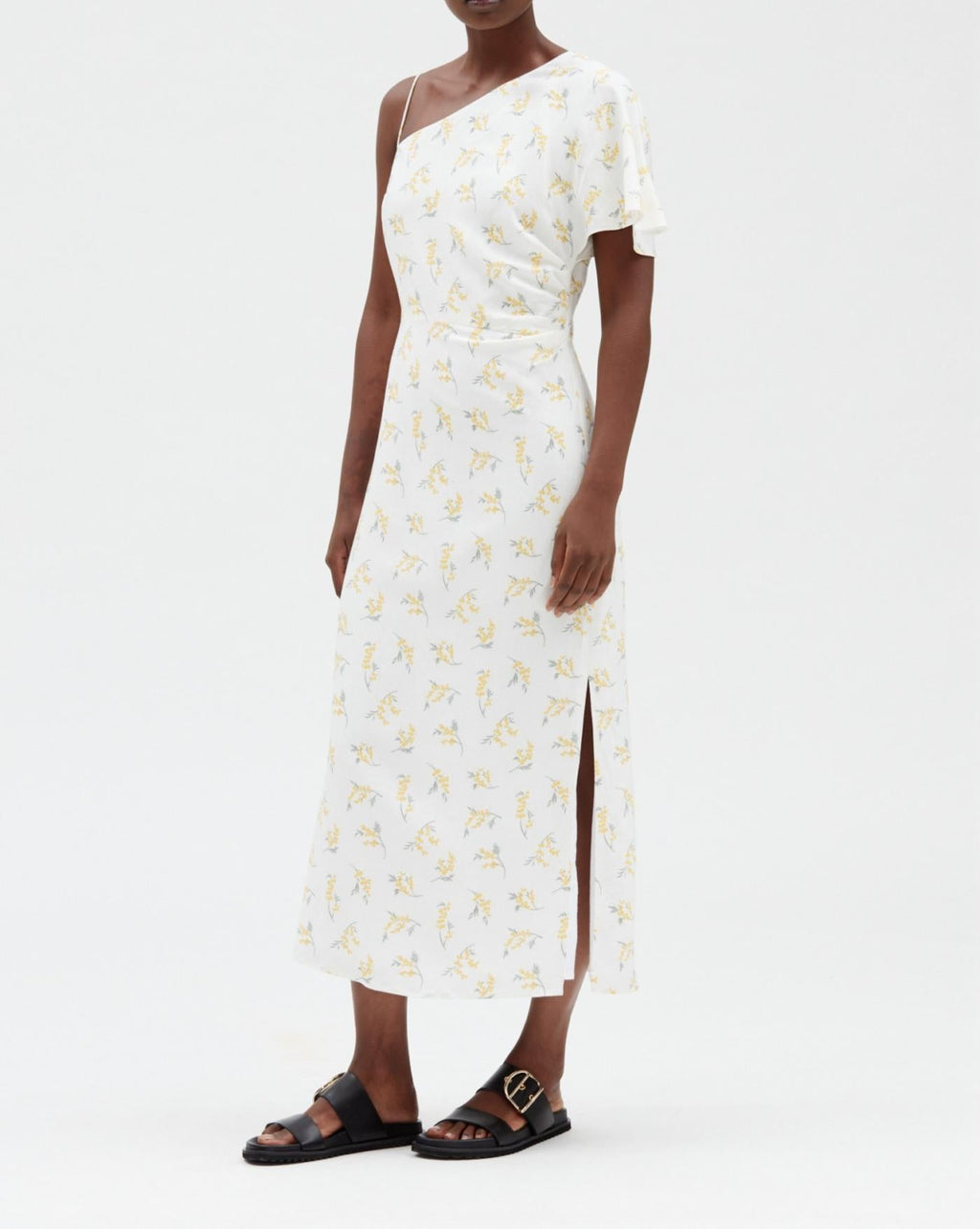 Claudie Pierlot - Vestido C&T - Romanmimosa - Estampado ligero