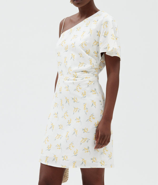 Claudie Pierlot - Vestido C&T - Romanmimosa - Estampado ligero