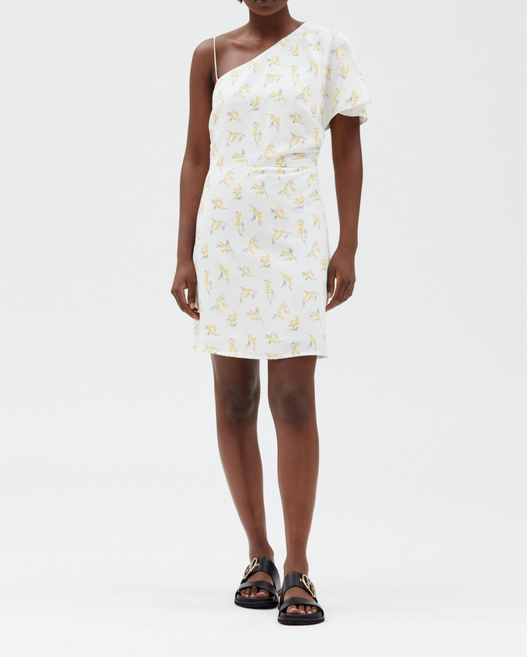 Claudie Pierlot - Vestido C&T - Romanmimosa - Estampado ligero