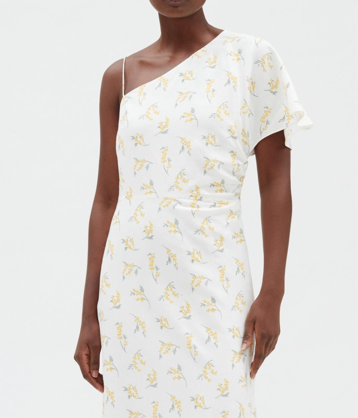 Claudie Pierlot - Vestido C&T - Romanmimosa - Estampado ligero