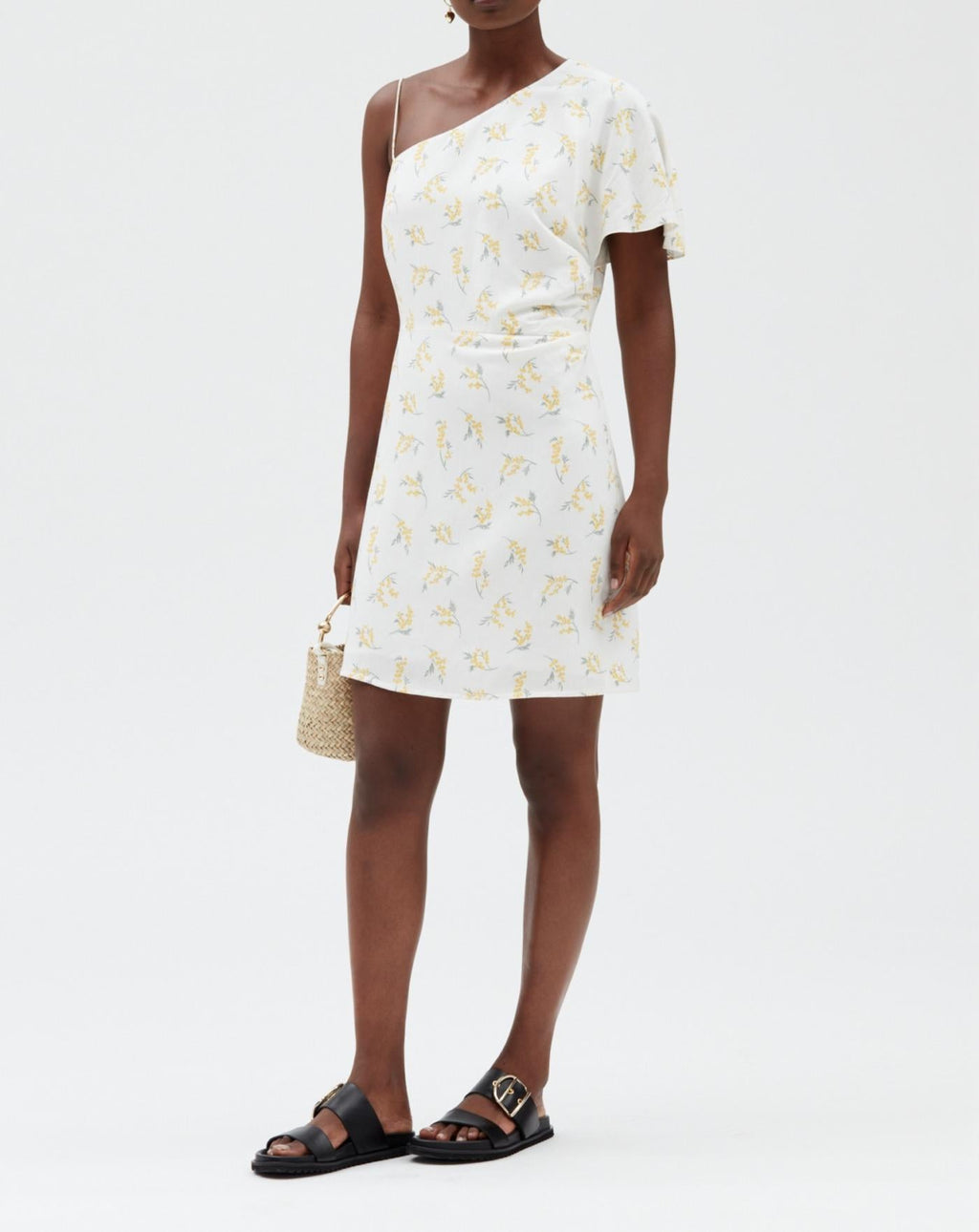Claudie Pierlot - Vestido C&T - Romanmimosa - Estampado ligero