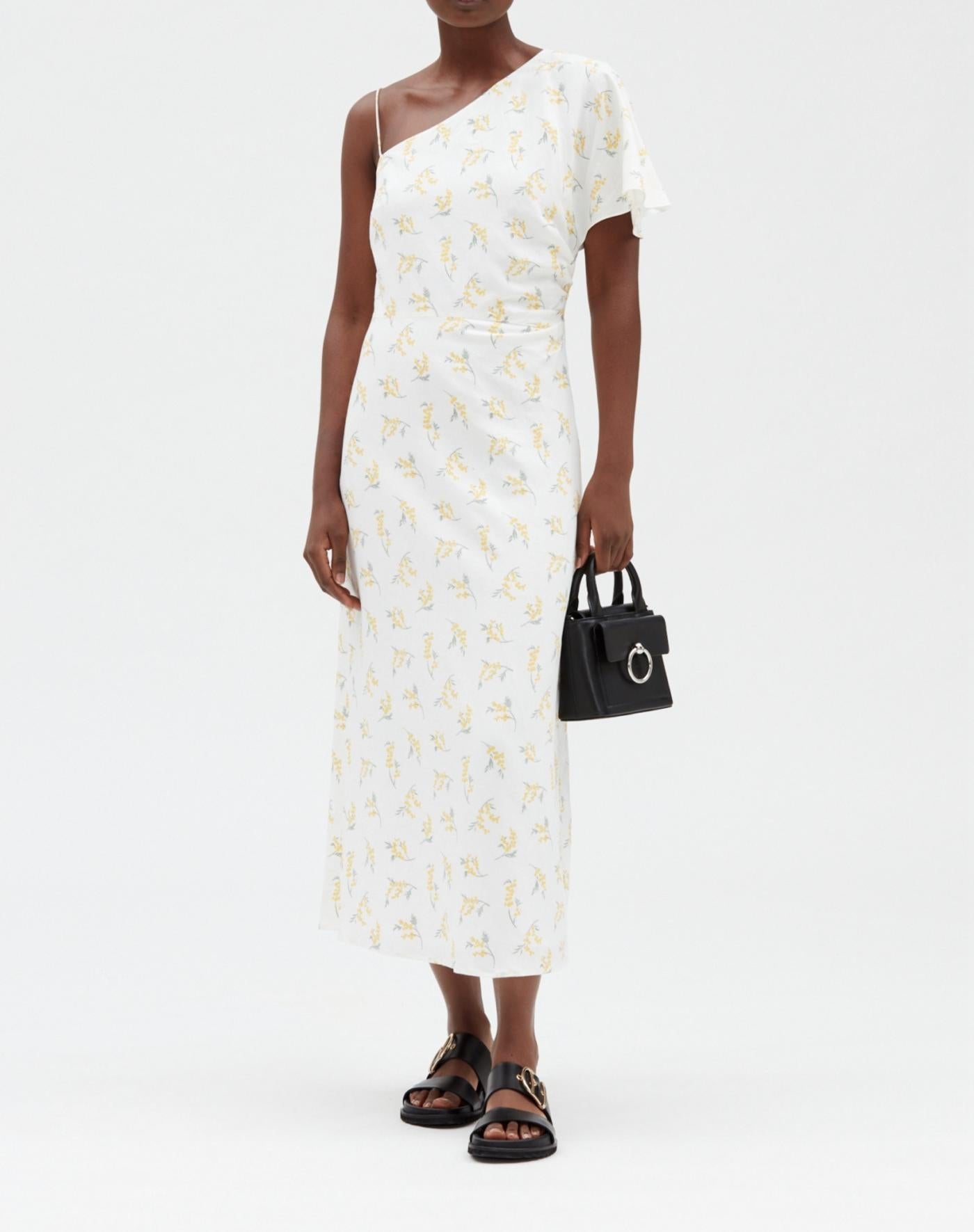 Claudie Pierlot - Vestido C&T - Romanmimosa - Estampado ligero