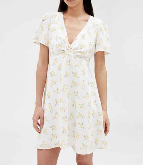 Claudie Pierlot - Vestido C&T - Rossamimosa - Estampado ligero