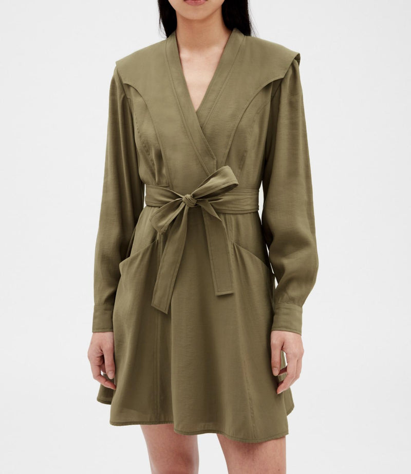 Claudie Pierlot - Ranch dress - Khaki