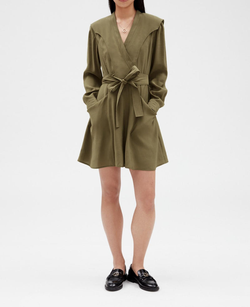 Claudie Pierlot - Robe Ranch - Kaki