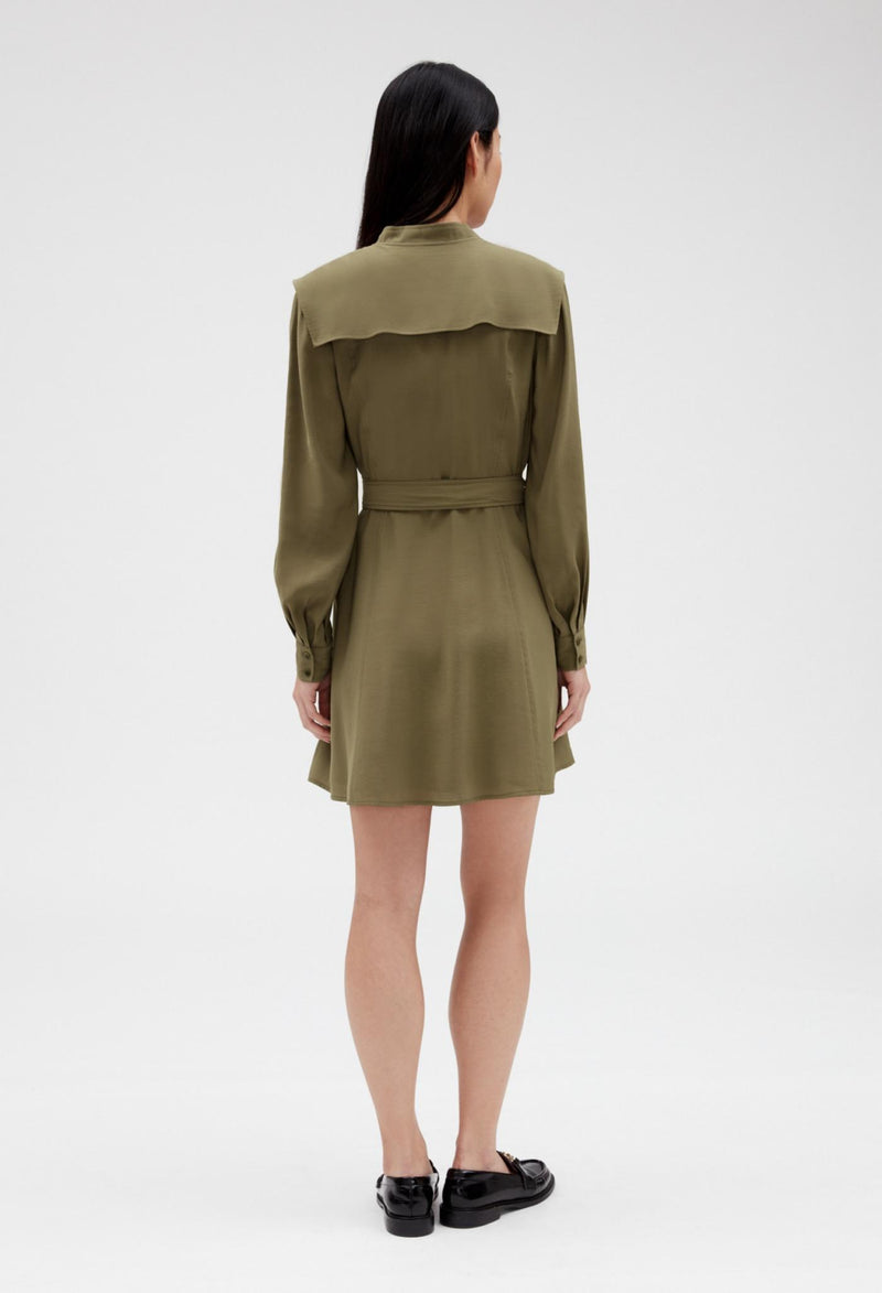 Claudie Pierlot - Ranch dress - Khaki