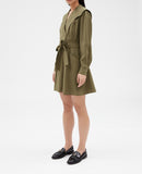 Claudie Pierlot - Vestido Ranch - Kaki