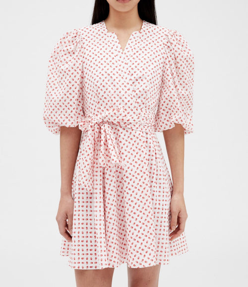 Vestido C&T - Raymonde Fleurette - Estampado claro