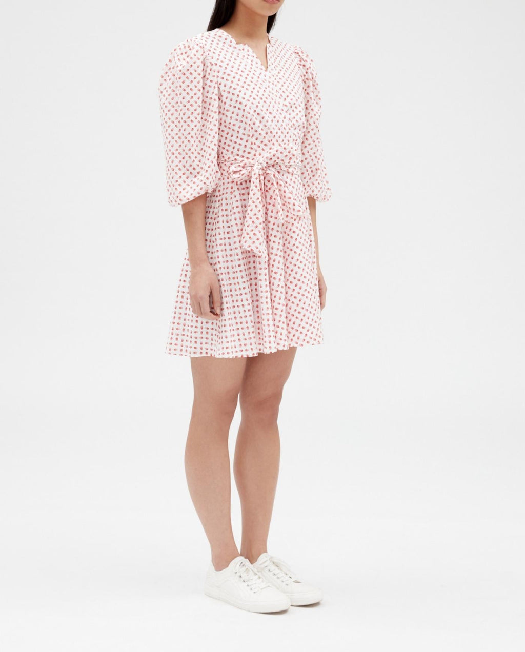Vestido C&T - Raymonde Fleurette - Estampado claro