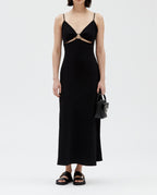 Claudie Pierlot - C&T dress - Rosette - Black