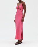 Claudie Pierlot - Robe C&T - Rosace - Bubble Gum