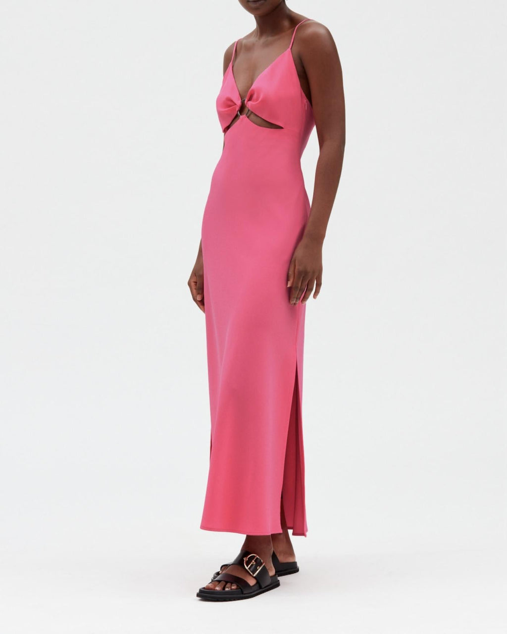 Claudie Pierlot - Vestido C&T - Rosette - Chicle