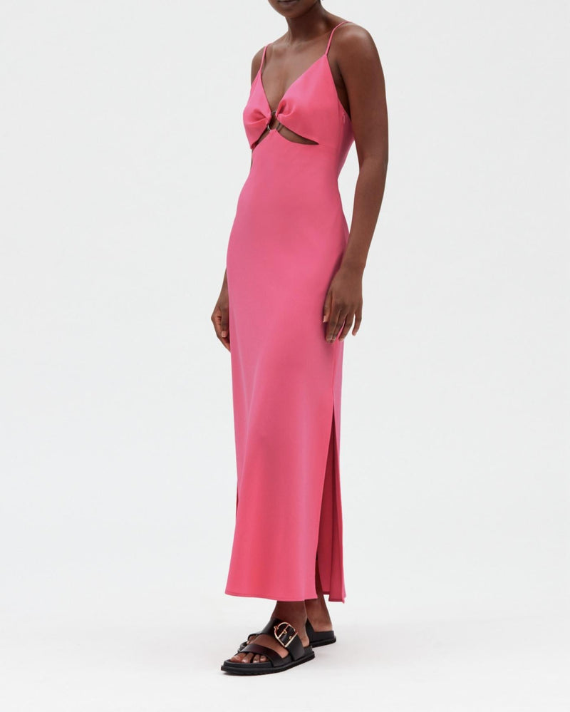 Claudie Pierlot - Robe C&T - Rosace - Bubble Gum