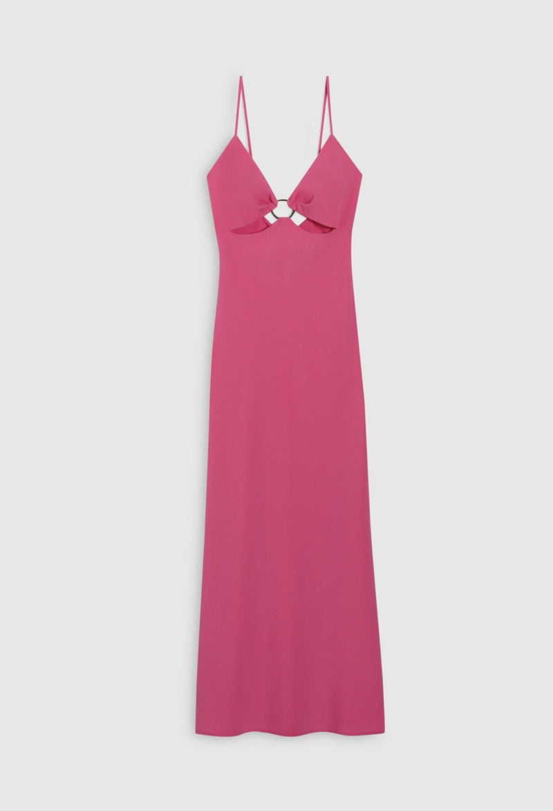 Claudie Pierlot - Vestido Rosette - Bubble Gum