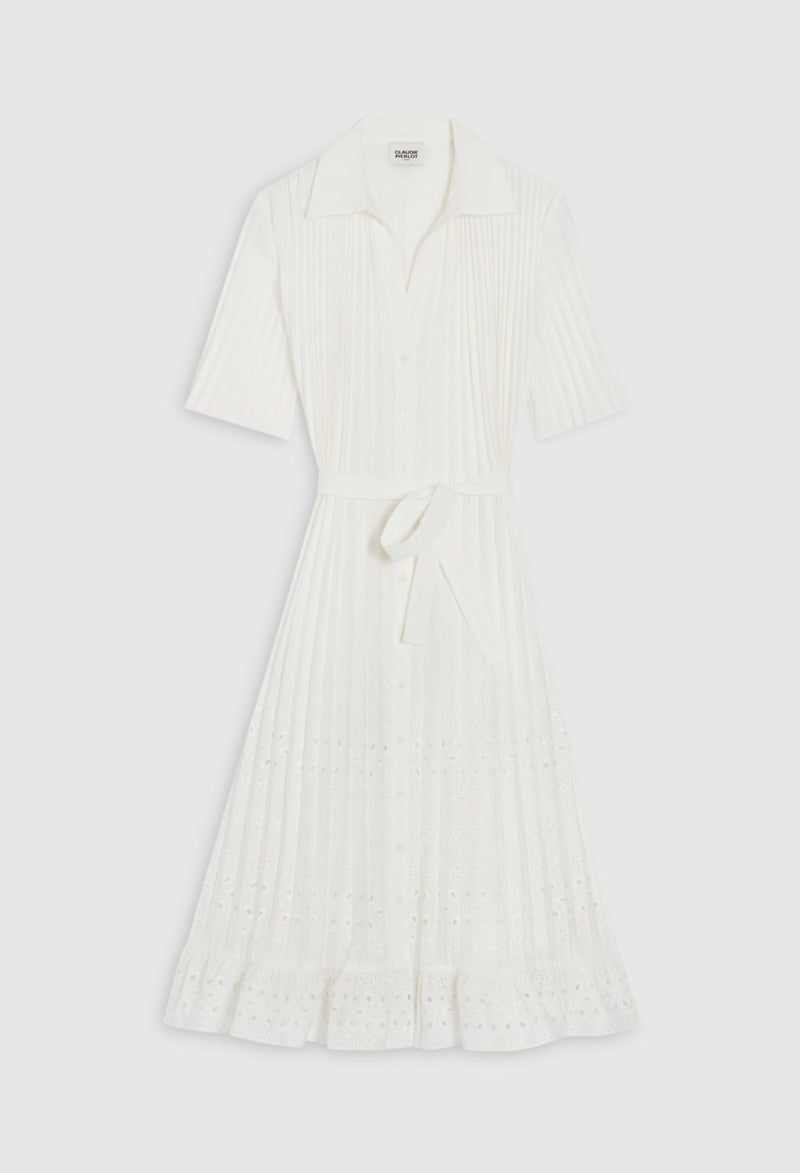 Claudie Pierlot - Robe Rosalita - Écru