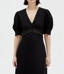 Claudie Pierlot - Robe C&T - Rivage - Noir