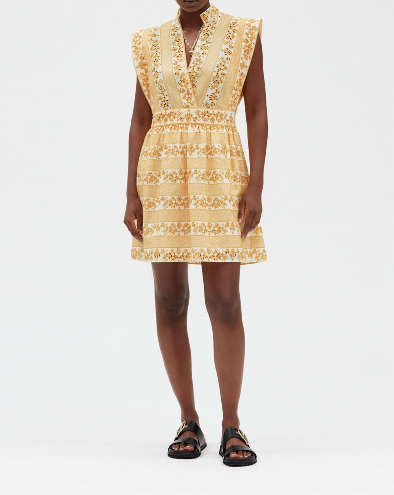 Claudie Pierlot - Vestido Russetine - Mimosa