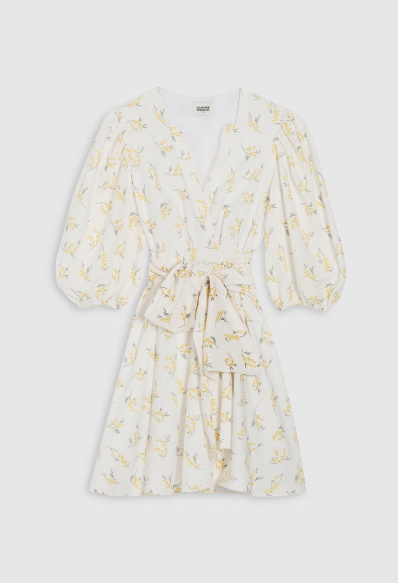 Claudie Pierlot - Vestido Raymondemimosa - Print Clair