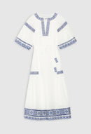 Claudie Pierlot - Vestido Rasalia - Crudo