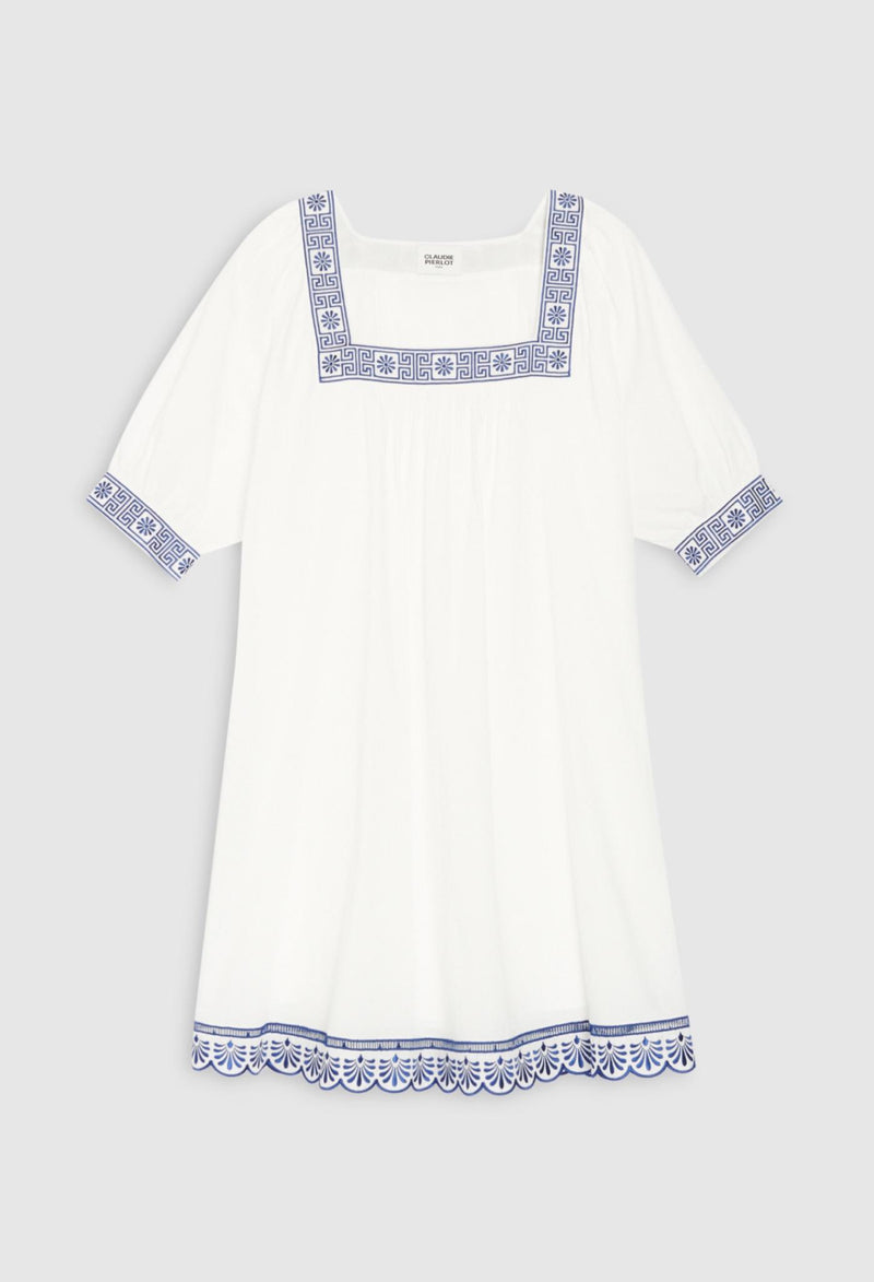 Claudie Pierlot - Roxane dress - Ecru