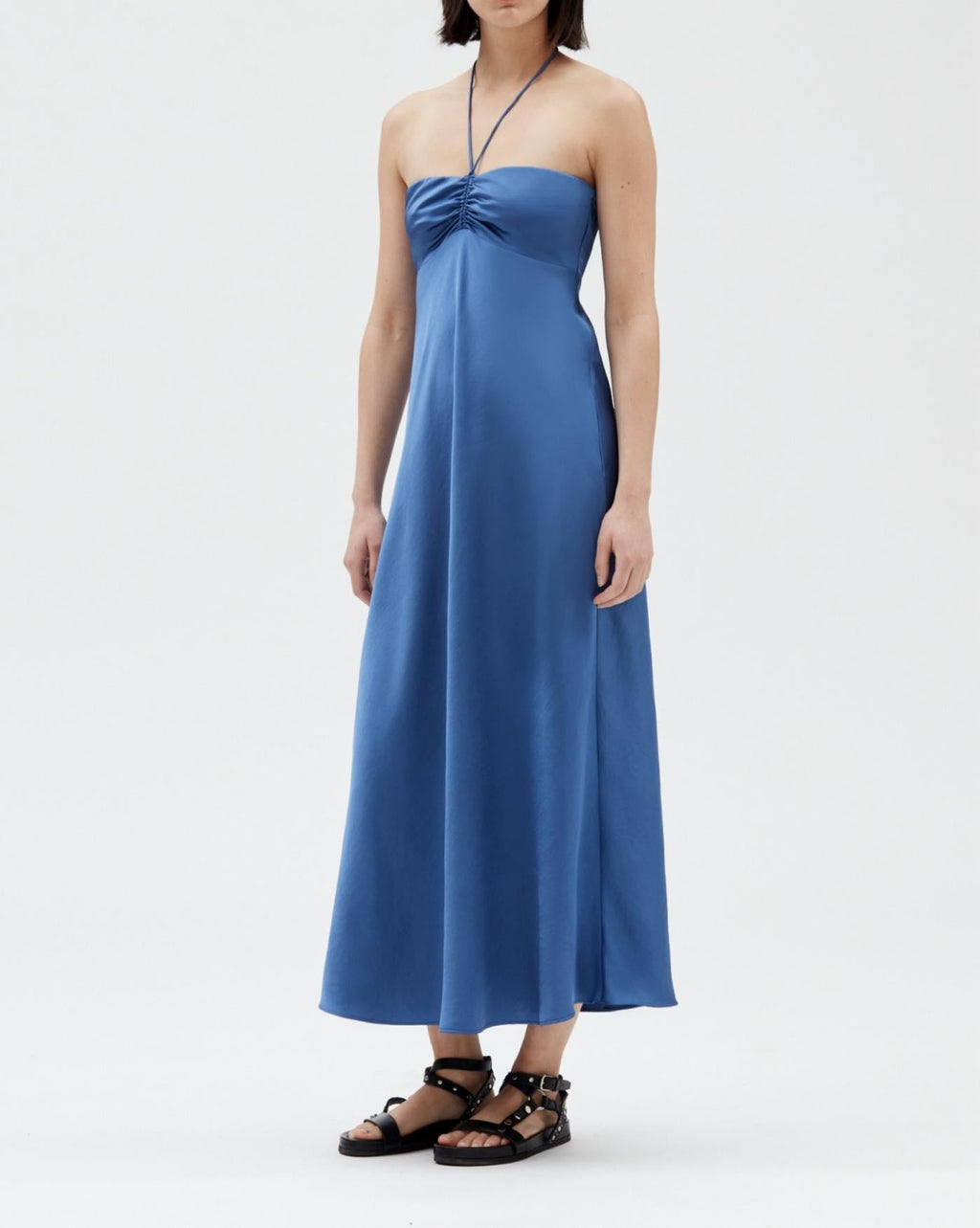 Vestido C&T - Ravie - Azul Tormenta