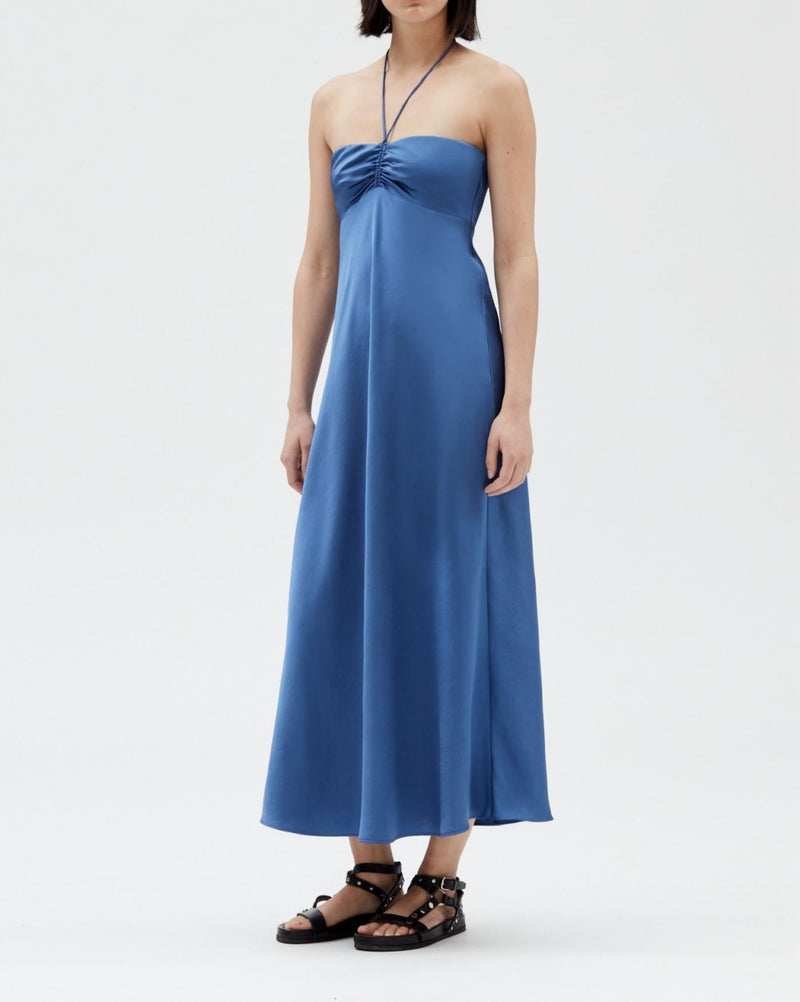 Claudie Pierlot - Robe C&T - Ravie - Bleu Orage