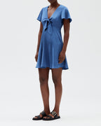 Claudie Pierlot - C&T Dress - Raffia - Storm Blue