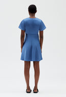 Claudie Pierlot - C&T Dress - Raffia - Storm Blue