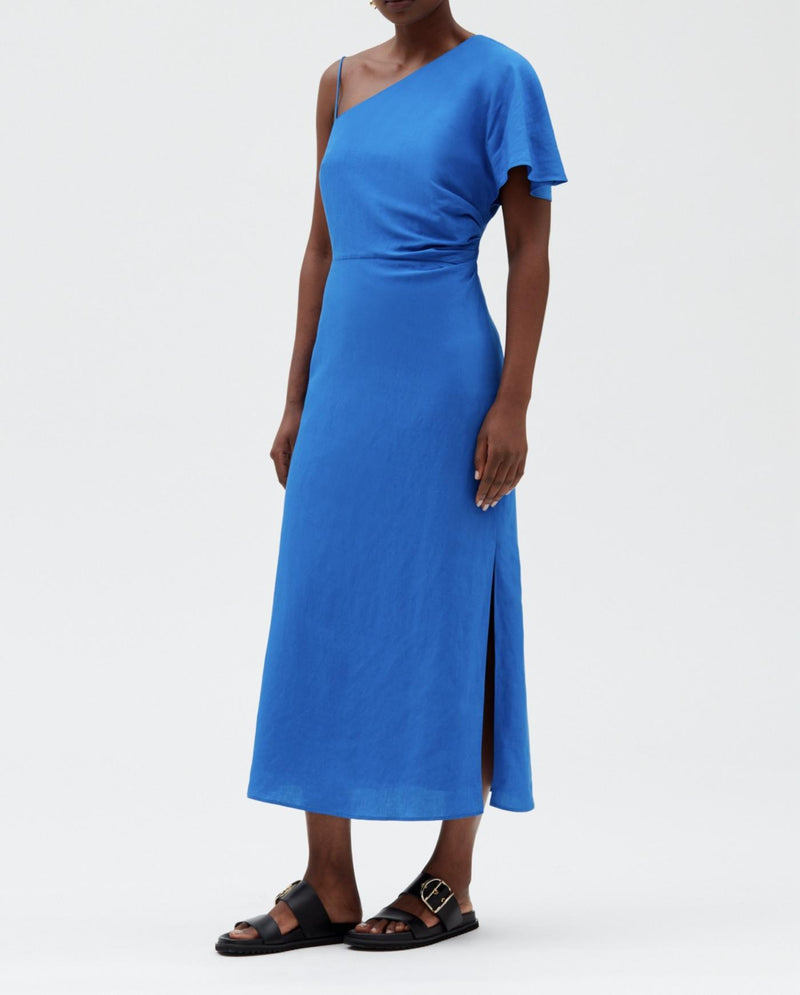 Claudie Pierlot - Robe C&T - Roman Bis - Bleu Santorin