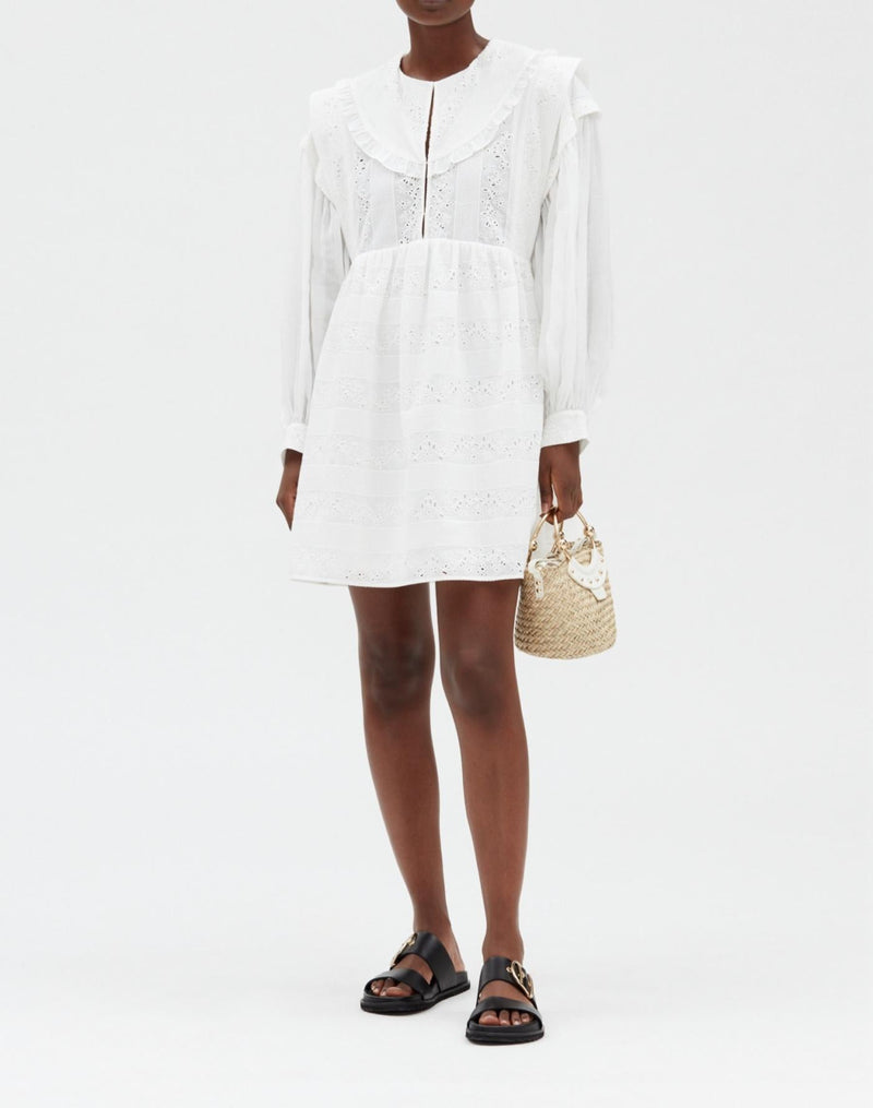 Claudie Pierlot - C&T dress - Russa - White