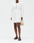 Claudie Pierlot - Robe C&T - Russa - Blanc