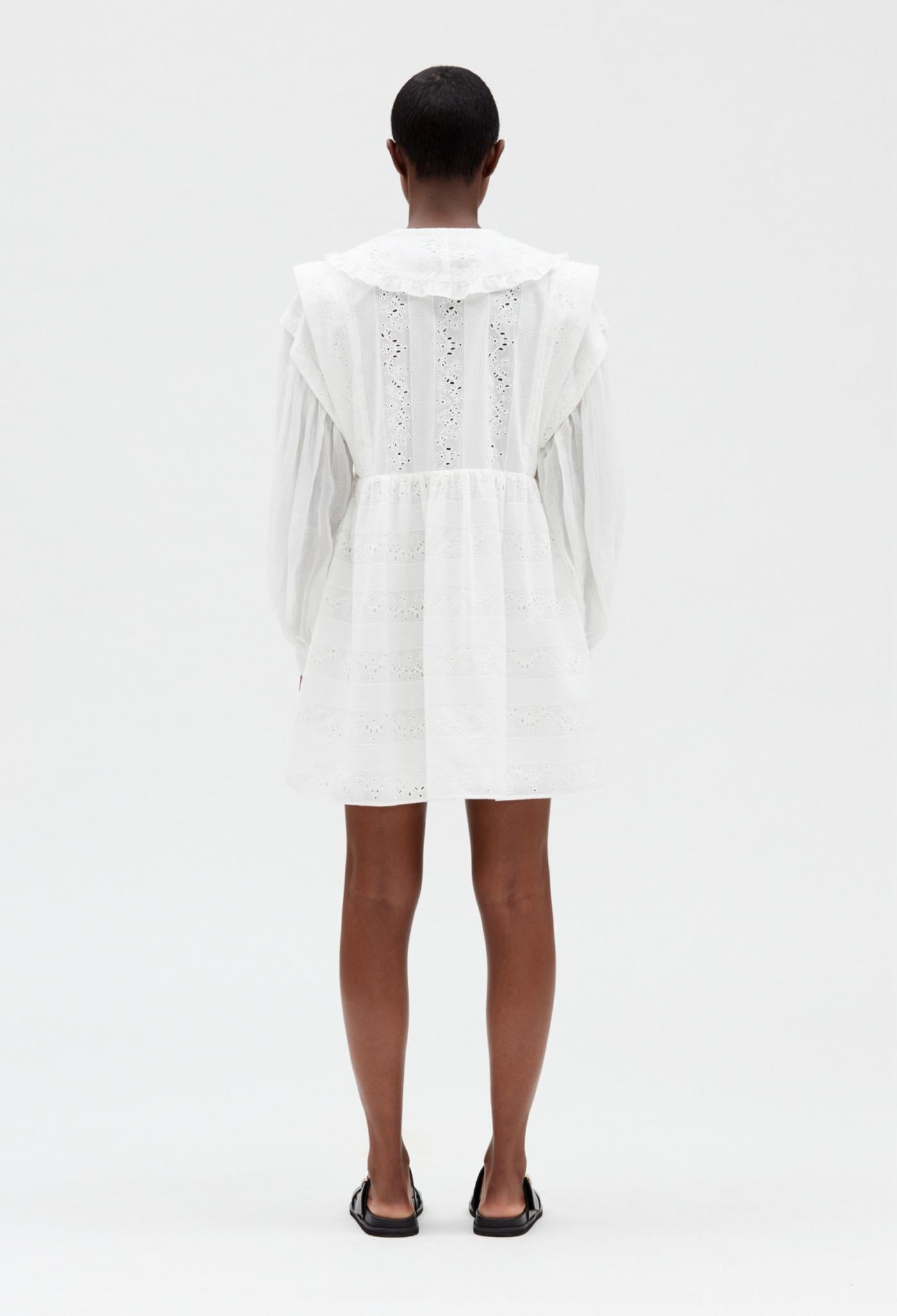Claudie Pierlot - Robe C&T - Russa - Blanc