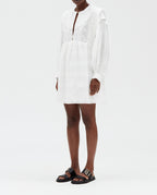 Claudie Pierlot - Robe C&T - Russa - Blanc