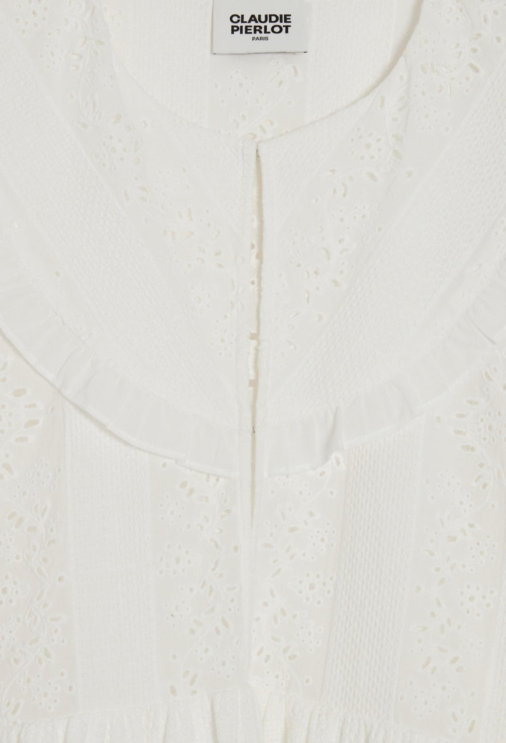Claudie Pierlot - Robe C&T - Russa - Blanc