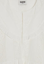 Claudie Pierlot - Robe C&T - Russa - Blanc