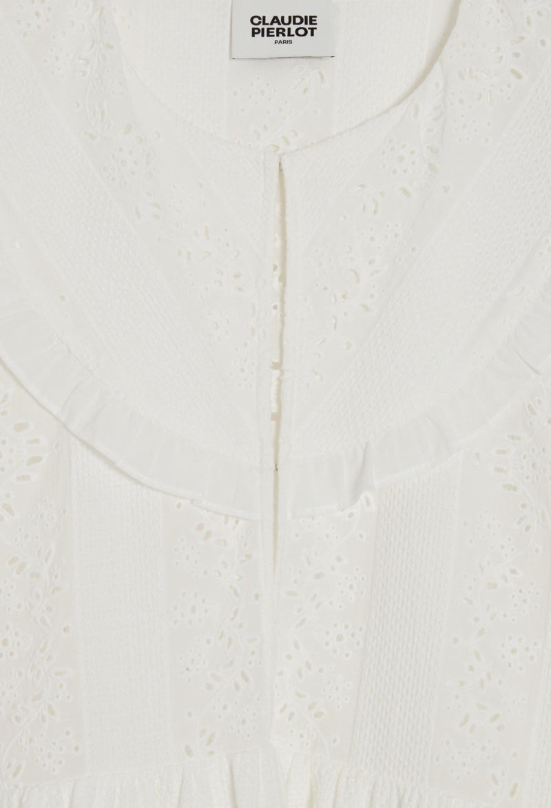 Claudie Pierlot - C&T dress - Russa - White