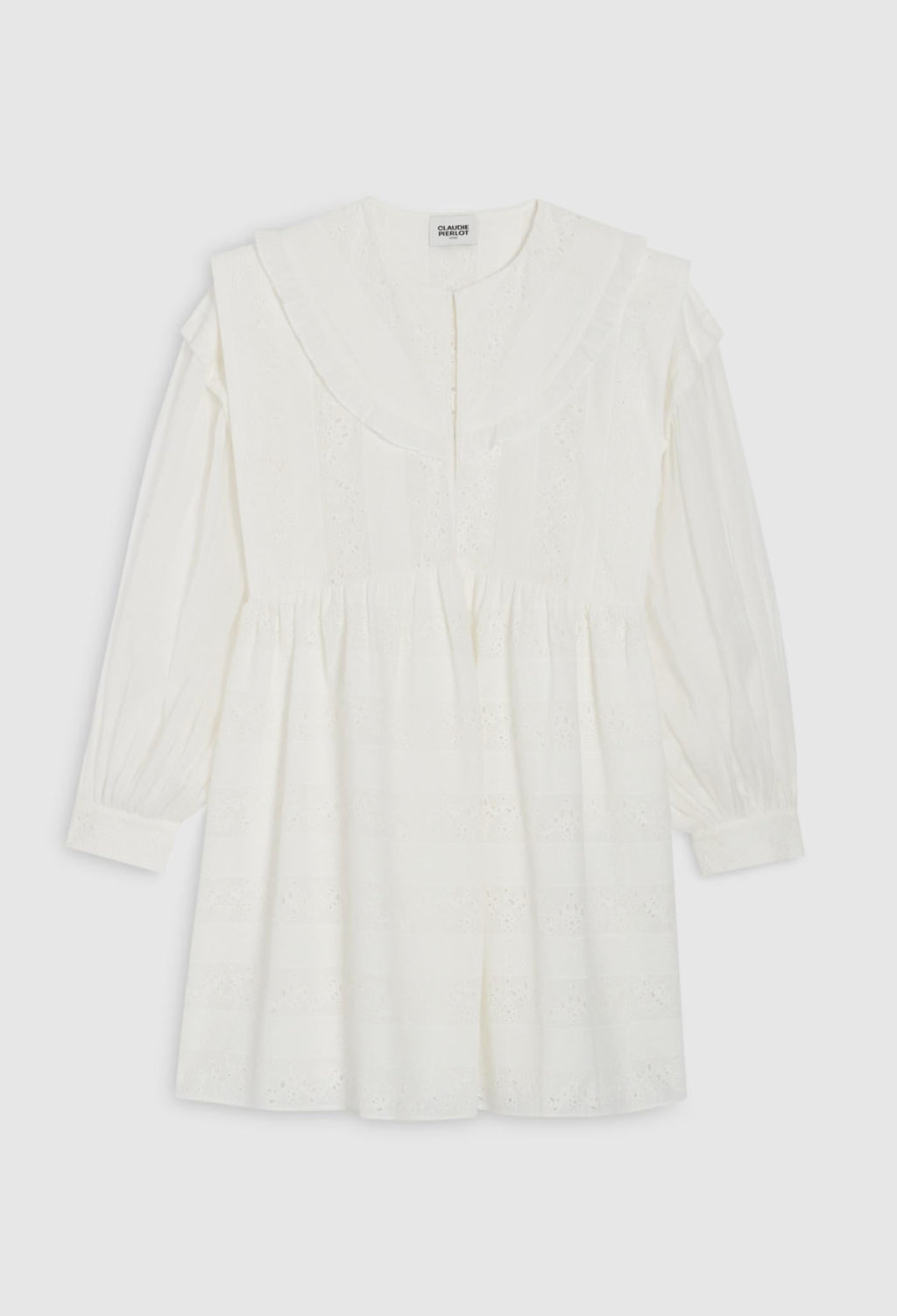 Claudie Pierlot - Robe C&T - Russa - Blanc