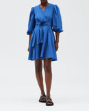 Claudie Pierlot - Raymondesantorin dress - Bleu Santorin